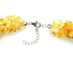 Pearlz Ocean Sterling Silver Citrine Chips Necklace