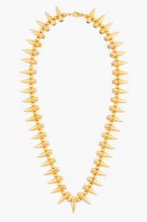 Tom Binns Gold Bullet Necklace for women
