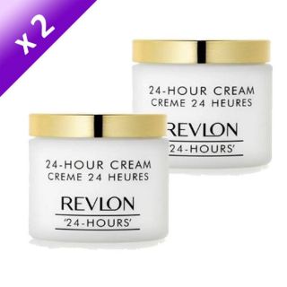 REVLON Crème 24h hydratante 125 ml x2   Achat / Vente HYDRATANT CORPS