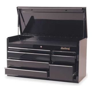 Blackhawk By Proto 94107C Tool Chest, 7 Drawer, Blk, 41 In, Ball