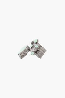 Yves Saint Laurent Turquoise Arty Enamel Ring for women