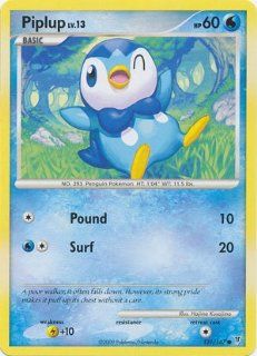 Pokemon Platinum Supreme Victors Single Card Piplup #121
