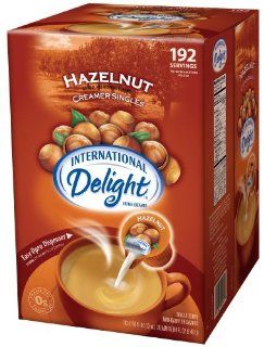 International Delight Hazelnut Liquid Creamer, 192 Count Single Serve