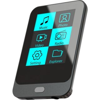 Coby 8 GB Black Flash Portable Media Player Today $37.99