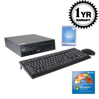 IBM 8183 2.8GHz 1024MB 250GB CDRW XP Desktop Computer (Refurbished