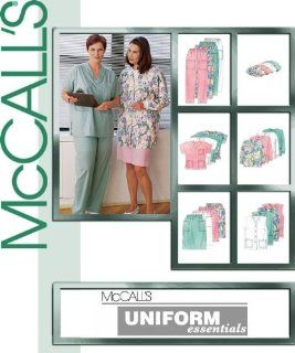 McCalls Sewing Pattern 9644 Plus Size Medical Scrubs