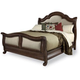 Coronado King Fabric Sleigh Bed