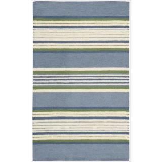 Hand hooked Blue Country Heritage Rug (36 x 56) Today: $99.99 Sale