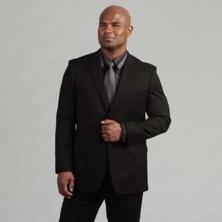 Angelo Rossi Mens Tailored Black 2 piece Suit