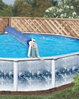 Better Solar Cover Reel for pools up to 28 ft. Wide and