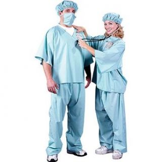 Adult Doctor Costume One size fits upto 200 lbs Clothing