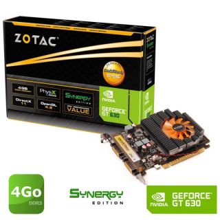 Zotac GT630 4Go DDR3 Synergy Edition   Achat / Vente CARTE GRAPHIQUE
