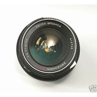 Bronica Zenza Mc 14 F40mm Camera Lens 