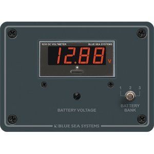 Blue Sea Systems 8051 DC Digital Voltmeter Panel Sports
