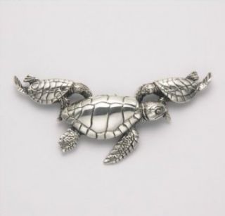 Mother with Two Babies Sea Turtle Pendant Clothing