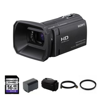 Sony HDR CX580V Full HD 32GB Flash Memory Camcorder Bundle Today $765