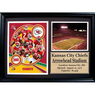 2011 Kansas City Chiefs Photo Stat Frame 12x18 Today $47.99