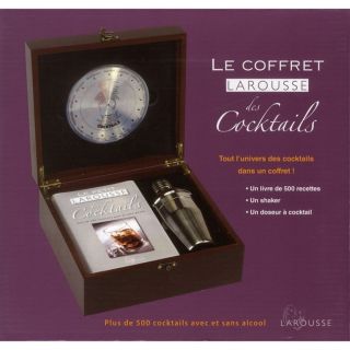 Petit Larousse des cocktails ; coffret   Achat / Vente livre