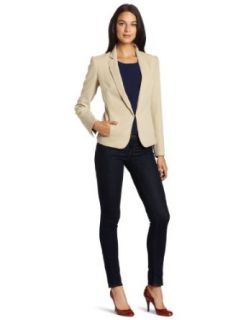 Anne Klein Collection Womens Cut Away Jacket: Clothing