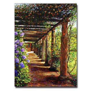David Lloyd Glover Pergola Walkway Canvas Art Today $52.99 Sale $