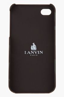 Lanvin Green Lanvin Logo Iphone Case for men