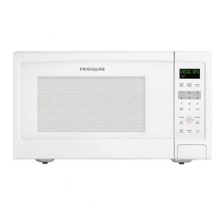 Frigidaire 1.6 Cubic Feet White Countertop Microwave Today $179.99