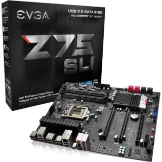 EVGA 131 IB E695 KR Desktop Motherboard   Intel Z75 Express Chipset
