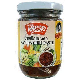 Maesri brand Thai Mangda / Maengda Chili Paste   3 oz 
