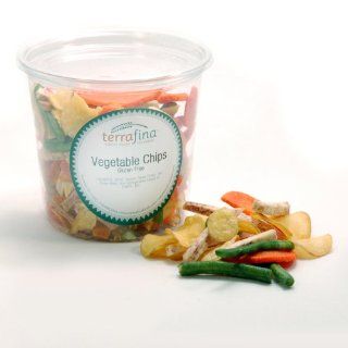 Terrafina Vegetable Chips, 5 Ounce Tubs (Pack of 8) 