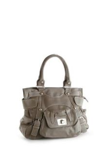 Patzino Travel Edition Large Tote Handbag (EEHB208) (Grey