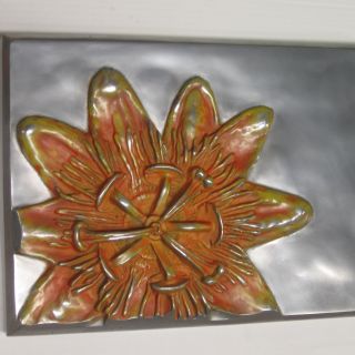 Alex Pagulayan Passiflora Handmade Metal Wall Panel (Philippines