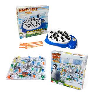 Pressman Games Happy Feet Two Fish and Pop n Race Game Set Today $22