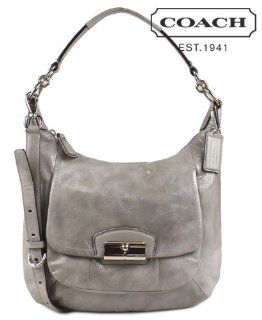 Patent Leather Convertible Hobo Handbag Grey 19299 Purse Shoes