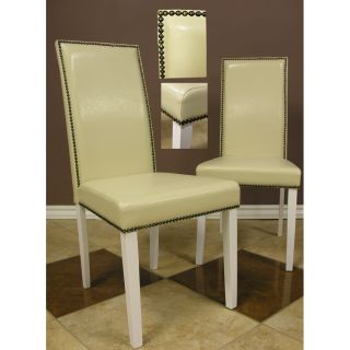 Warehouse of Tiffany Blazing White Dinning Chairs (Set of 4) Today $