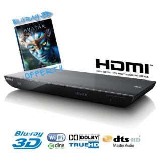 SONY BDP S590 Lecteur Blu Ray 3D + AVATAR OFFERT    Achat / Vente