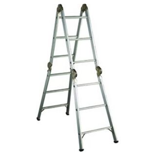 Louisville Ladder L 2091 17 17 Aluminum Articulating Ladder Be the