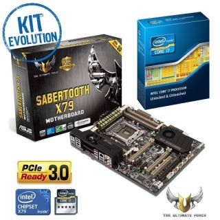 Kit Evo Norris SandyBridge   Contient : Asus SABERTOOTH X79 + Intel