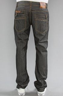 ORISUE The Gibbs 212 Tailored Fit Jeans in Dark Grey Wash