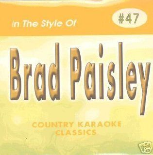 BRAD PAISLEY Country Karaoke Classics CDG Music CD