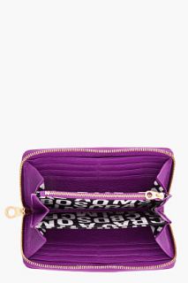 Marc By Marc Jacobs Purple Classic Zip Around Wallet for women