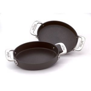 All Clad LTD Anodized Aluminum Nonstick 7 Inch Oval Shaped