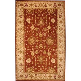 Handmade Alexa Venus Oriental Persian Rust Wool Rug (410 x 710