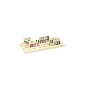 Jumbo Plastic Domino Trays  Set of Two: Toys & Games