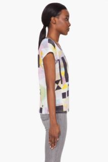 Theory Multicolor Stedien T shirt for women