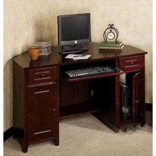 Mahogany Corner Computer Desk