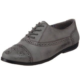 Volatile Womens Marlena Oxford,Grey,7 M US Shoes