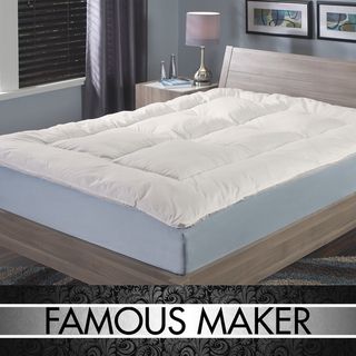 Famous Maker 300 Thread Count Allergy and Asthma Relief Fiberbed