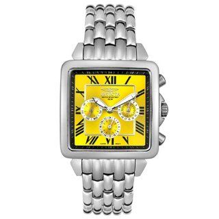 Invicta Mens 4235 II Collection Yellow Dial Watch Watches 