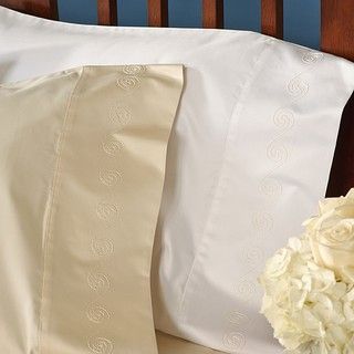 Grand Luxe Egyptian Cotton Sateen 1200 Thread Count Swirl King size