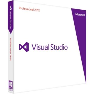 Microsoft Visual Studio 2012 Professional   Complete Product Today $